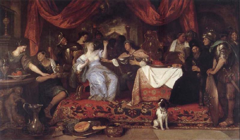 Jan Steen Authory and Cleopatra